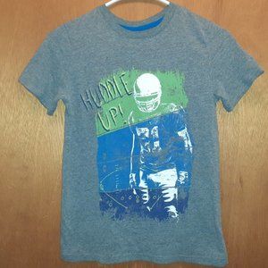 Boys Huddle Up Short Sleeve Tee Shirt Size M,10